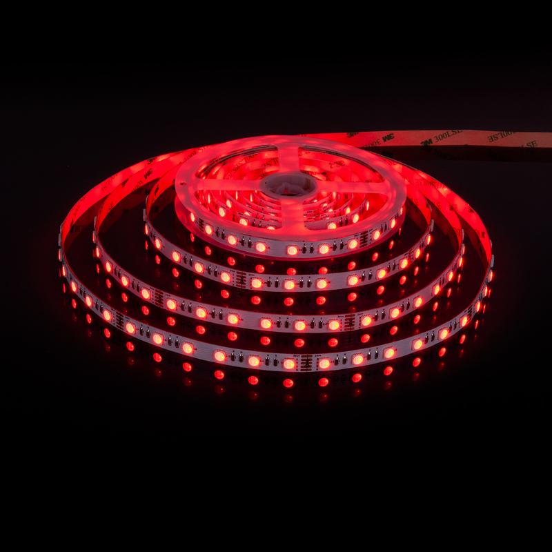 Светодиодная лента Elektrostandard 24V 24W 60Led 5050 IP20 MIX RGB/теплый белый, 5м 4690389172298