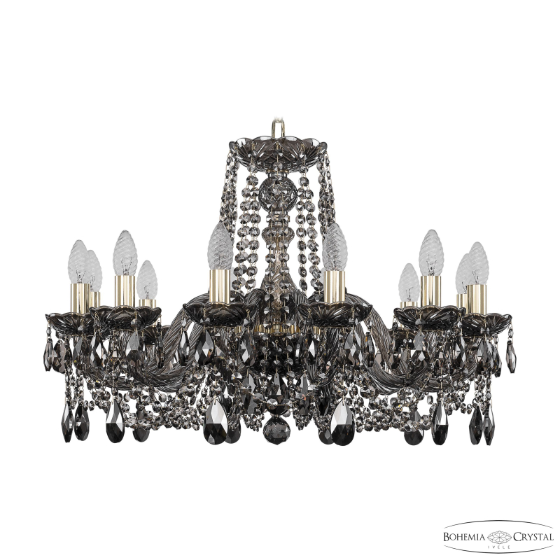 Подвесная люстра Bohemia Ivele Crystal 1402/12/240 G M731