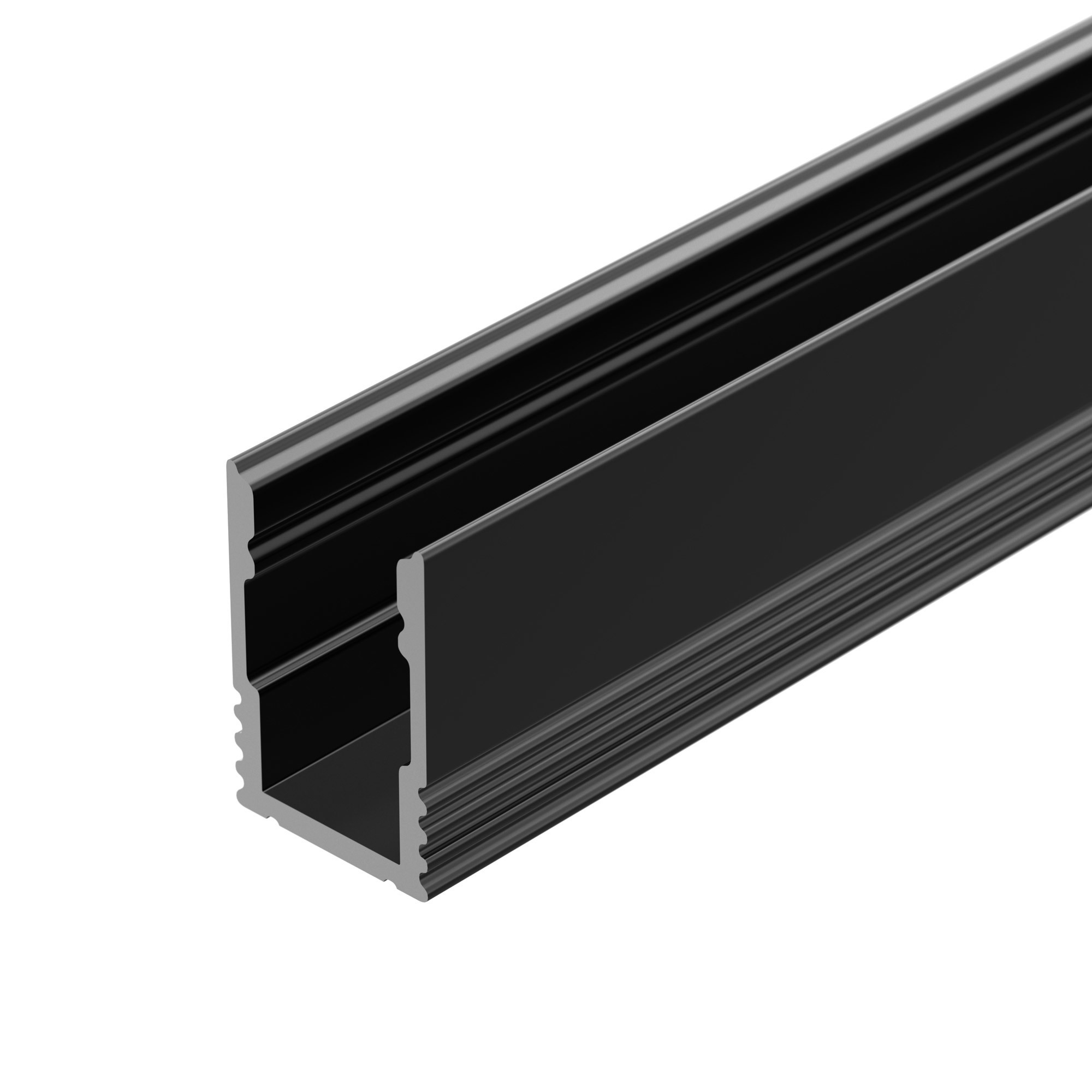 Алюминиевый профиль Arlight SL-MINI-8-H12-2000 BLACK 037106