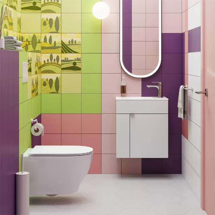 Kerama Marazzi Modula Унитаз подвесной, безободковый, с крепежом, цвет: белый глянцевый