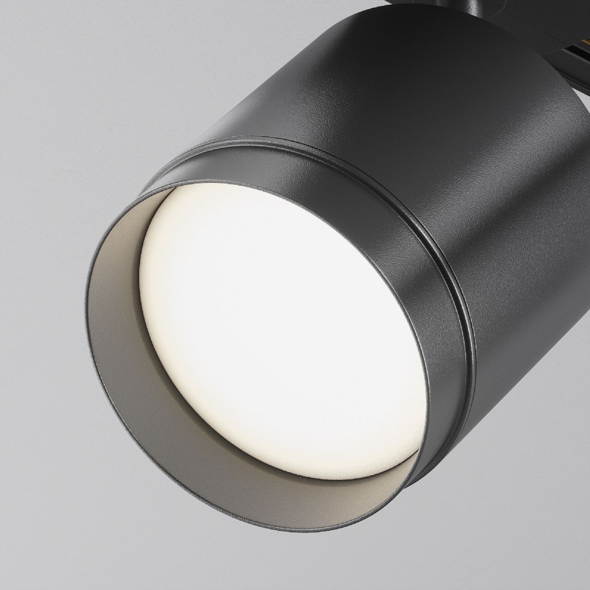 Трековый однофазный светильник Maytoni Polar TR088-1-GX53-B