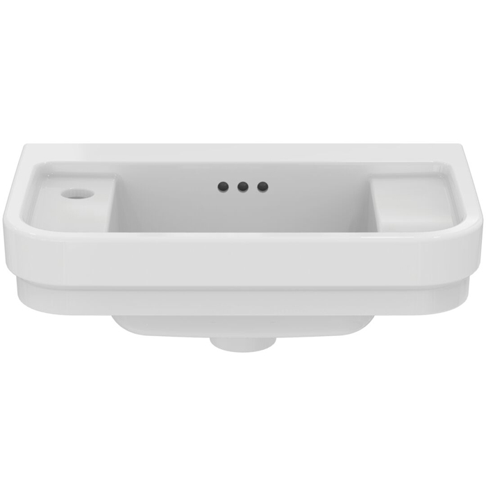 Ideal Standard Calla Раковина 50х32xh18см., подвесная, с 1 отв., Sx, с крепежом, цвет: белый глянец