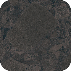 ARCANA BLACK&CREAM Checkers Rounded Black Space