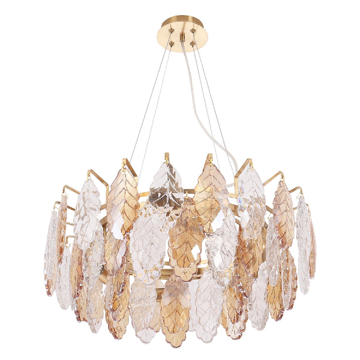 Подвесная люстра Crystal Lux TREVI SP6 BRASS