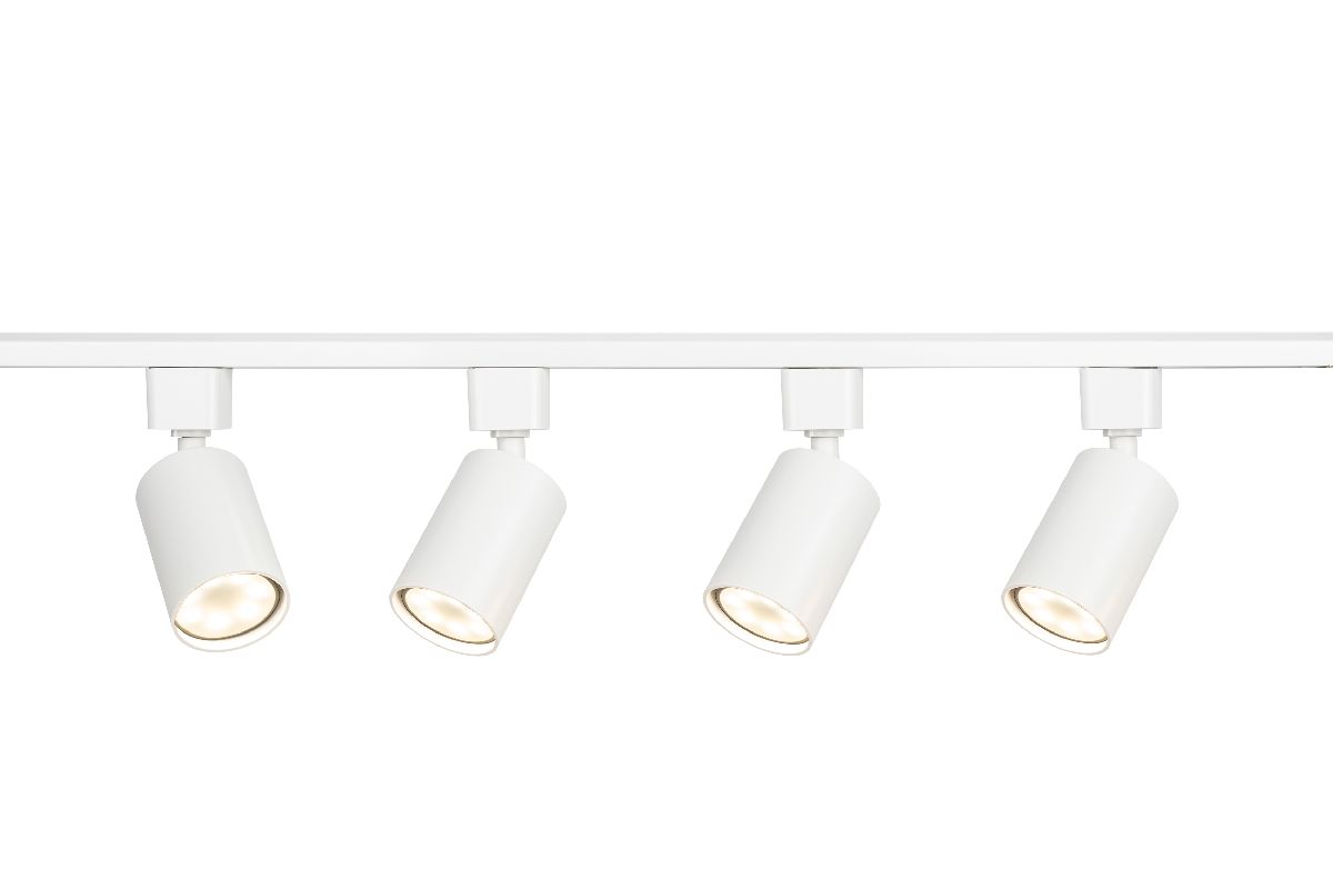 Трековый однофазный светильник (4 шт.) Эра TR70-SET4-GU10-WH Б0063933