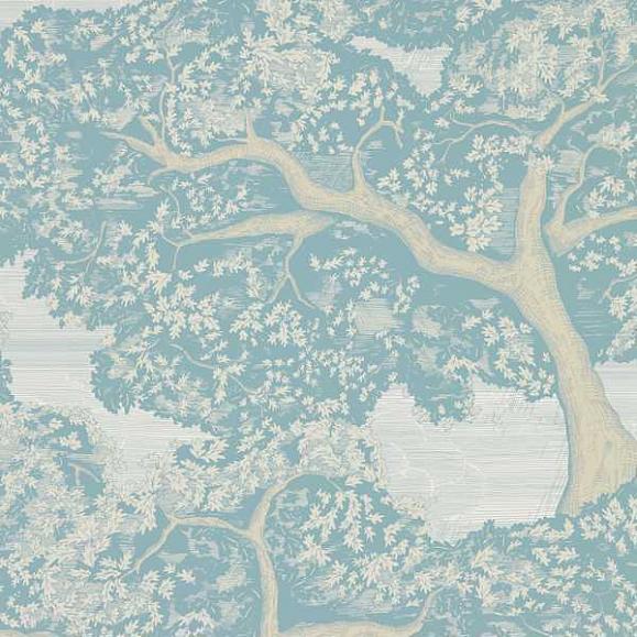 Обои Harlequin 113023 Eternal Oak Skyblue/First Light
