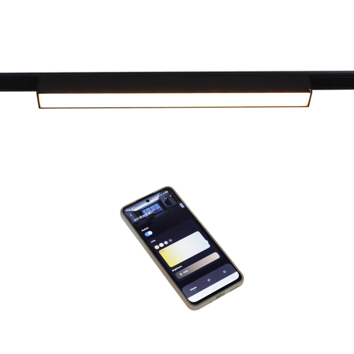 Трековый магнитный светильник Reluce 13003-9.3-001UR magnetic LED10W BK CCT+SMART