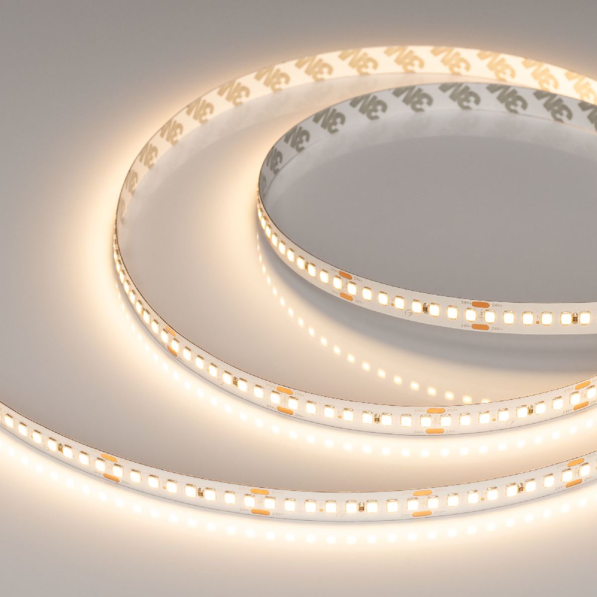 Светодиодная лента Arlight RT-A192-10mm 24V Warm3000 17.6 W/m, IP20, 2835, 5m 038775