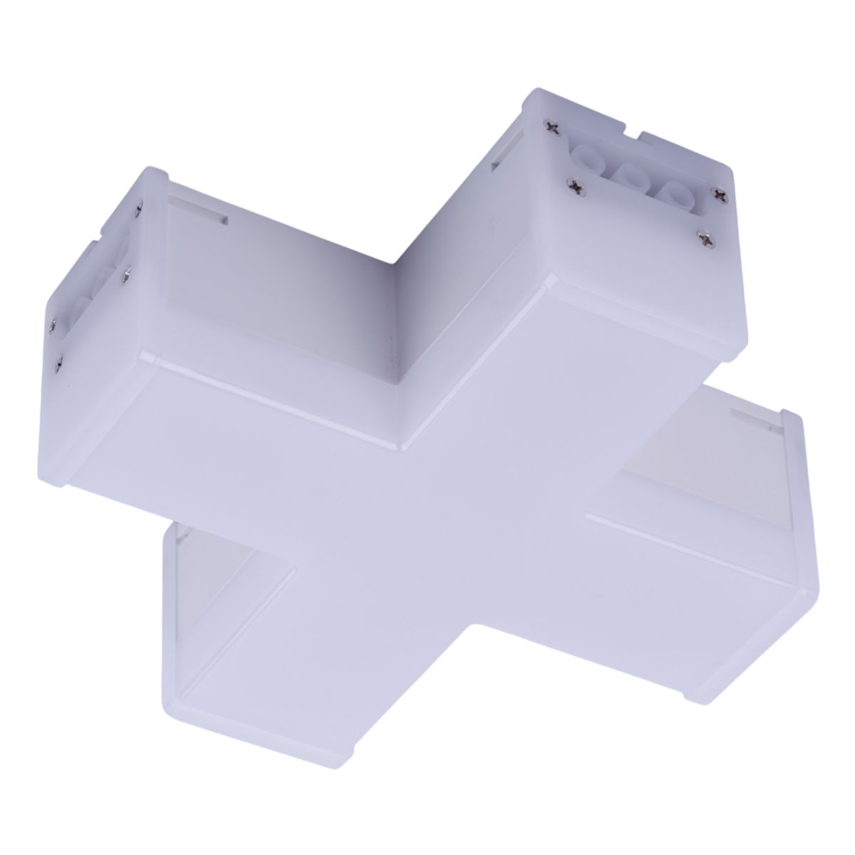 Модульный светильник X-образный Uniel ULO-N11X-12W/6500K IP40 WHITE UL-00013260