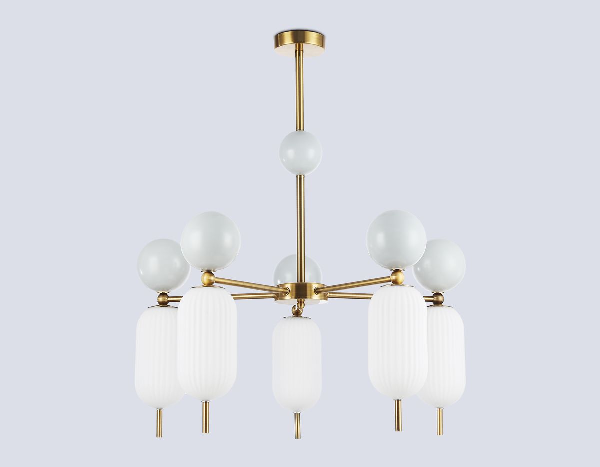 Люстра на штанге Ambrella Light High Light Ceramo Modern LH53104