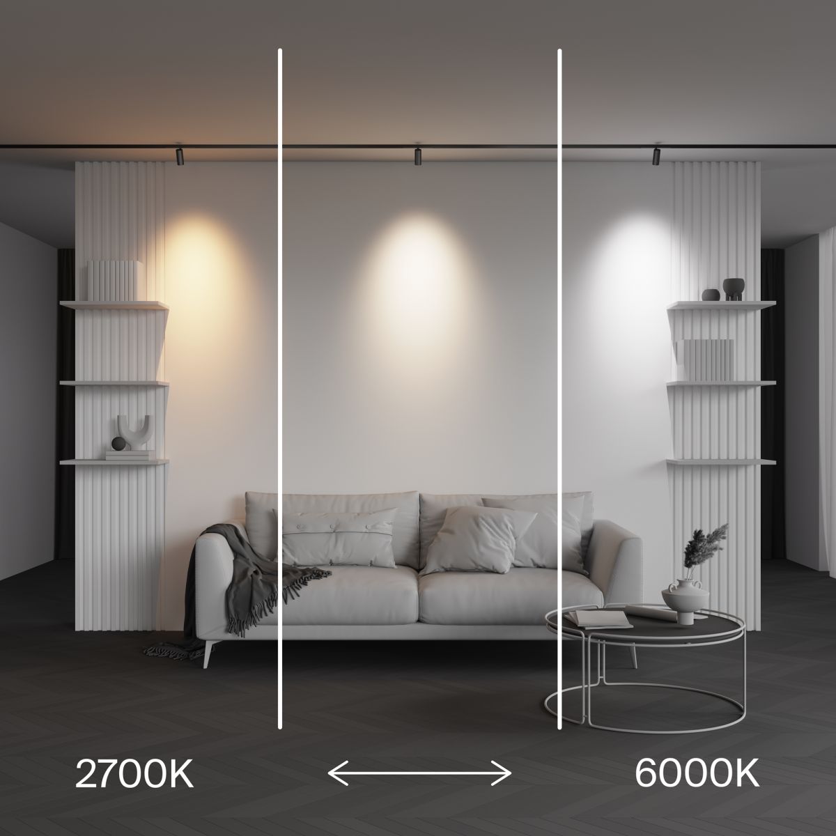 Трековый магнитный светильник Maytoni Technical Focus Led Exility X TR243-4-5WTW-DSZ-B