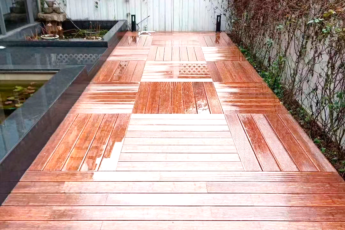 Террасная доска NauticPrime Бамбук / Bamboo, 140*20*2200мм