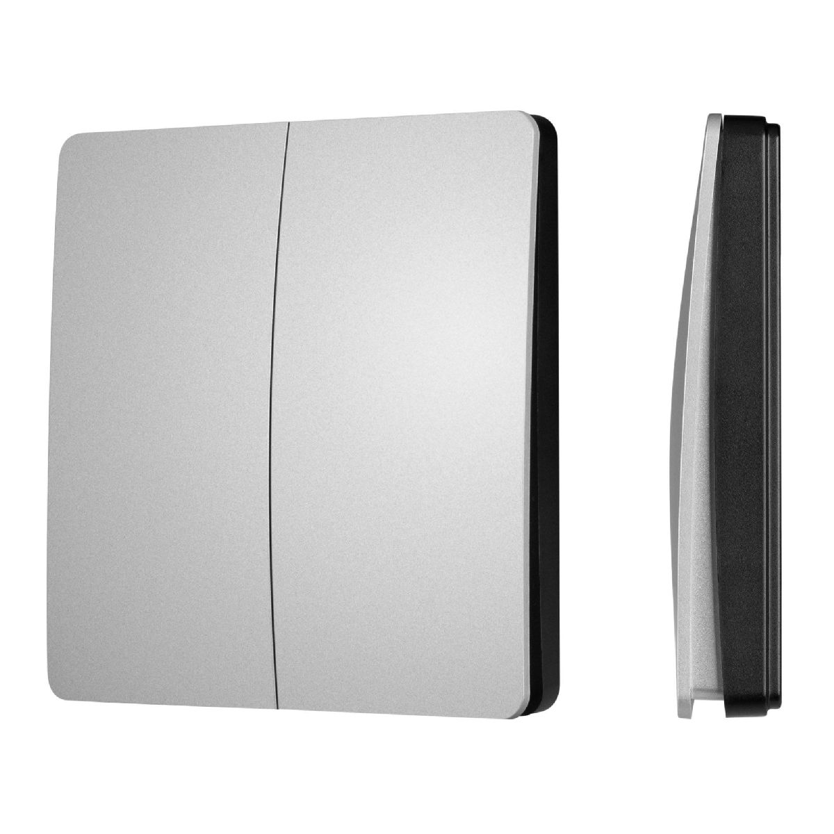 Кнопочная панель Arlight KINETIC-801-22-2G-WP-SUF Silver (No battery, IP67, 433Mhz) 051682