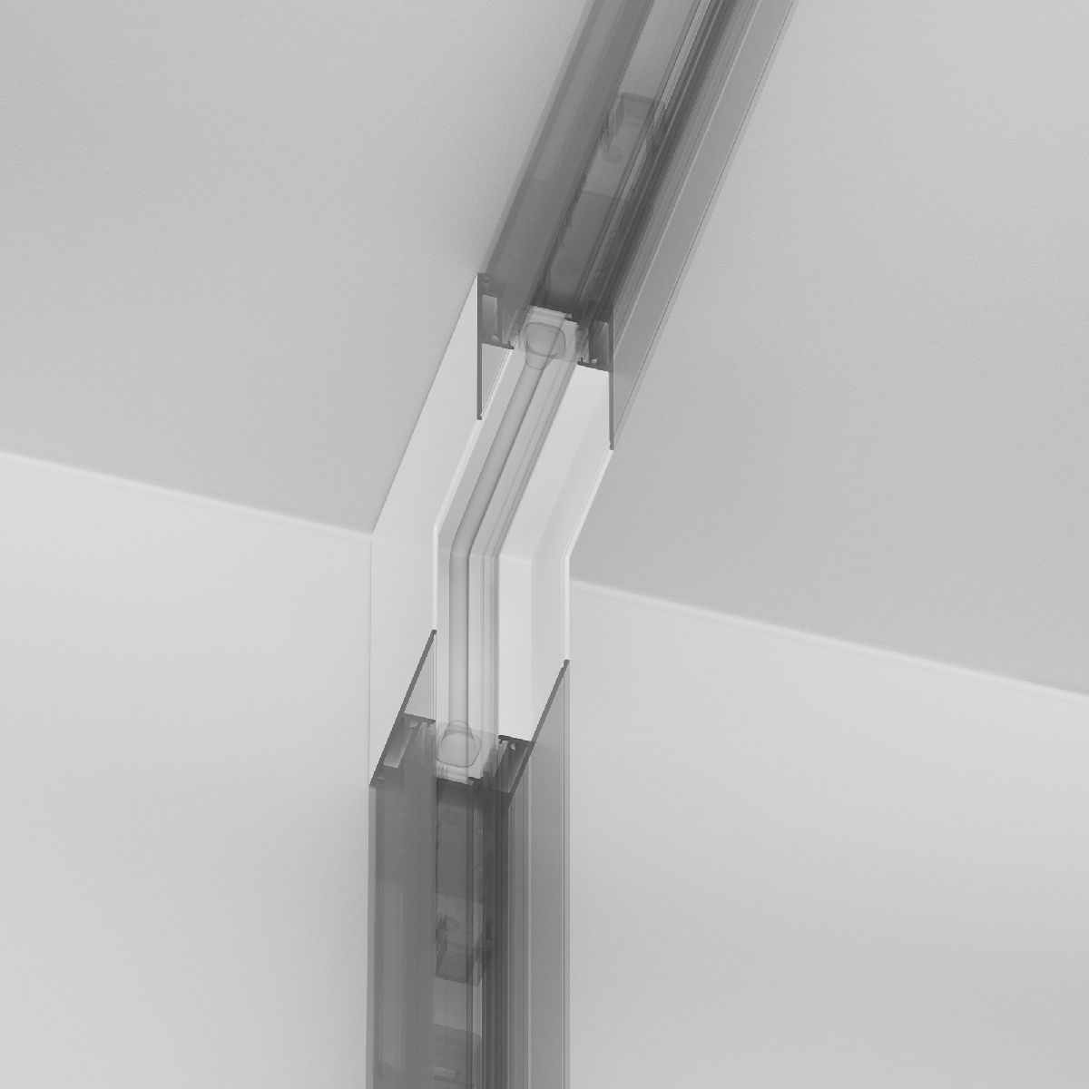 Угловой коннектор Maytoni Technical Magnetic track TRA004ICL-21W