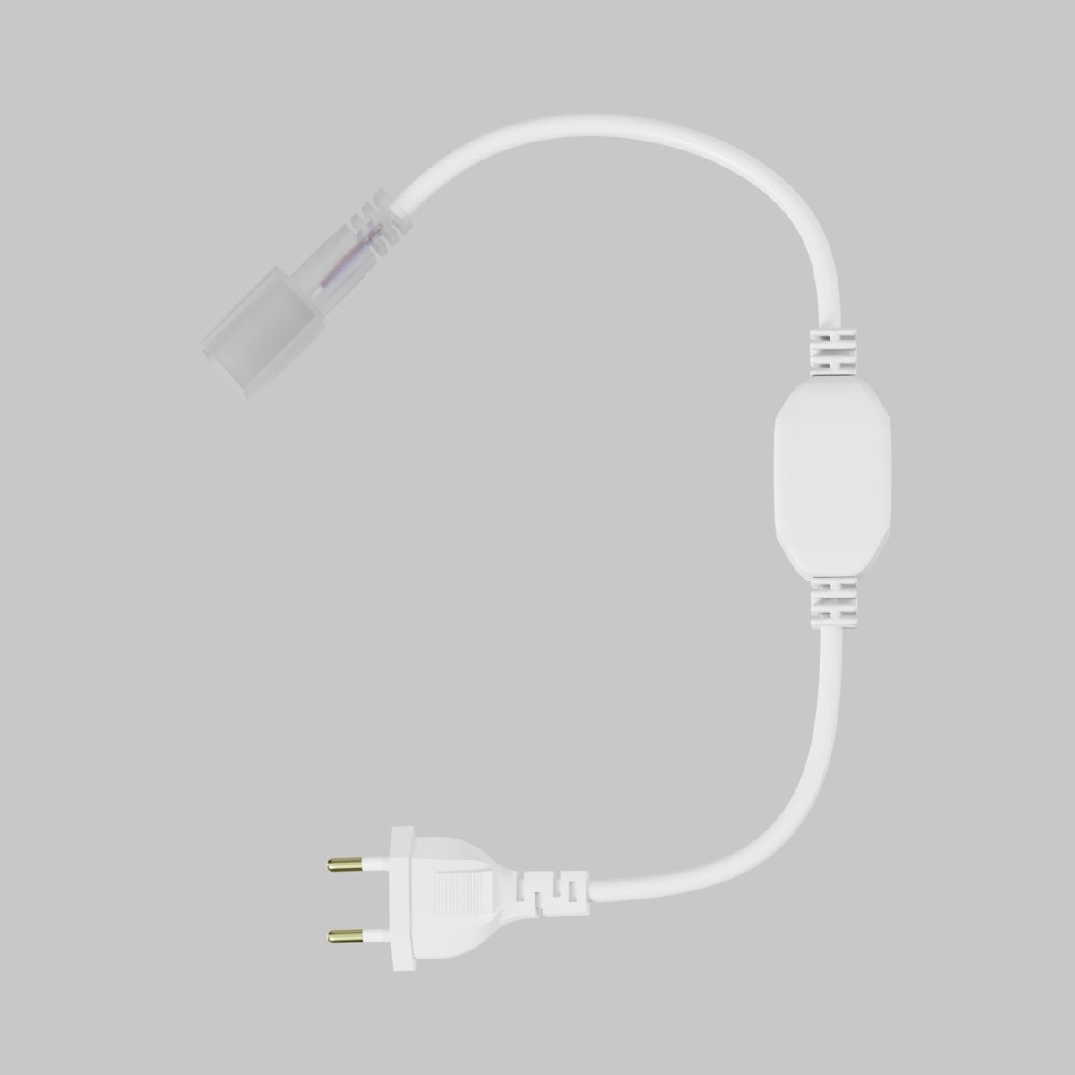 Коннектор питания с сетевой вилкой для гибкого неона Maytoni Led Strip 201236