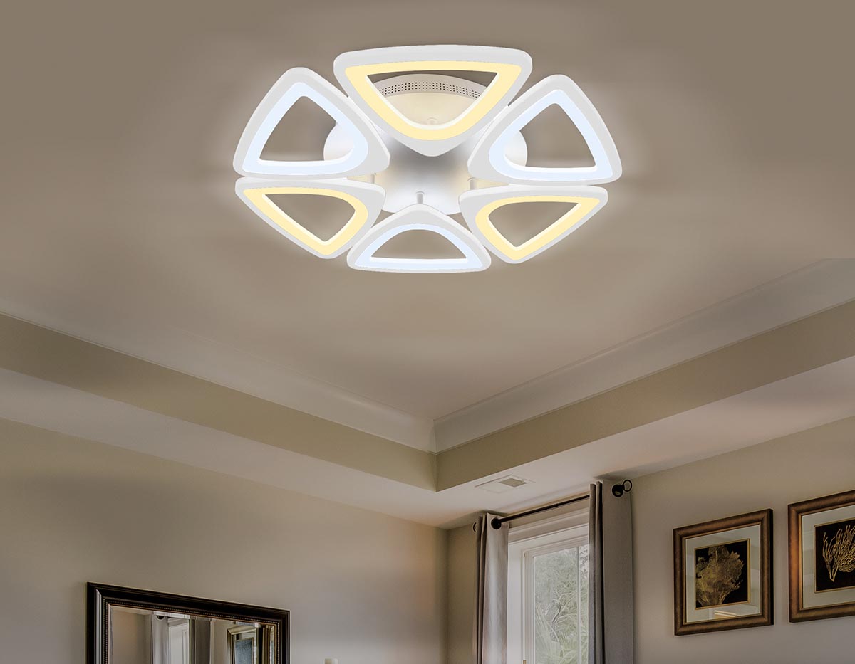Потолочная светодиодная люстра Ambrella Light Acrylica Original FA4494