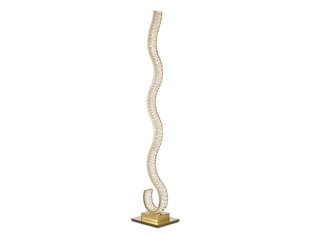 Торшер Newport 8240N/FL gold М0071035
