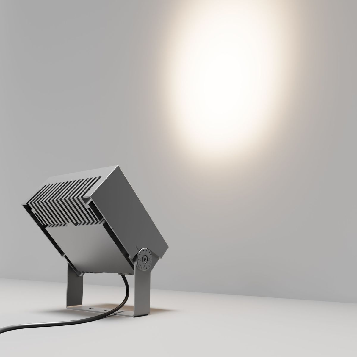 Прожектор Arlight ALT-BLOCK-S220x220-50W Warm3000 (GR, 15 deg, 230V) 054756