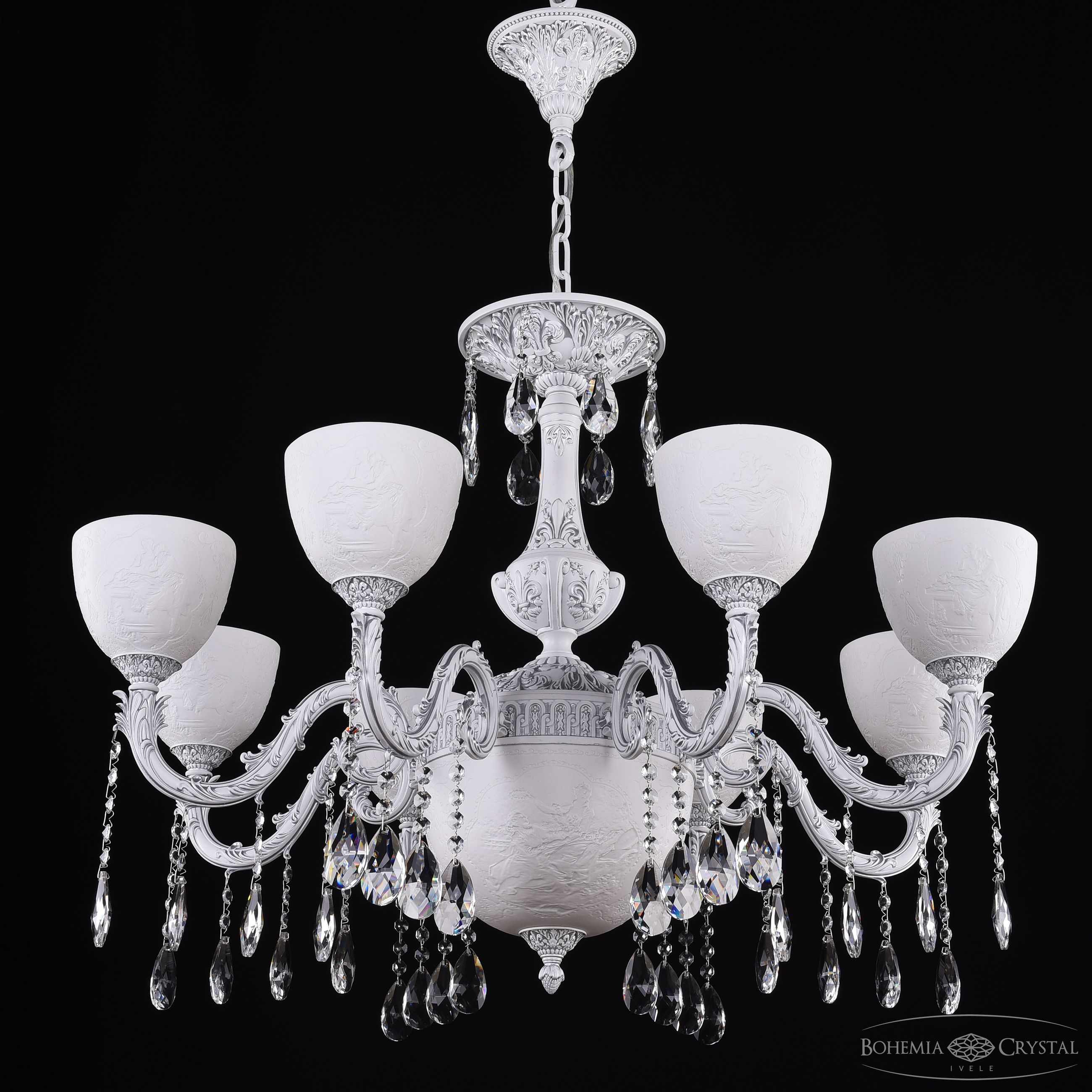 Подвесная люстра Bohemia Ivele Crystal AL79101P/8/250 A WMN P1 U Pair