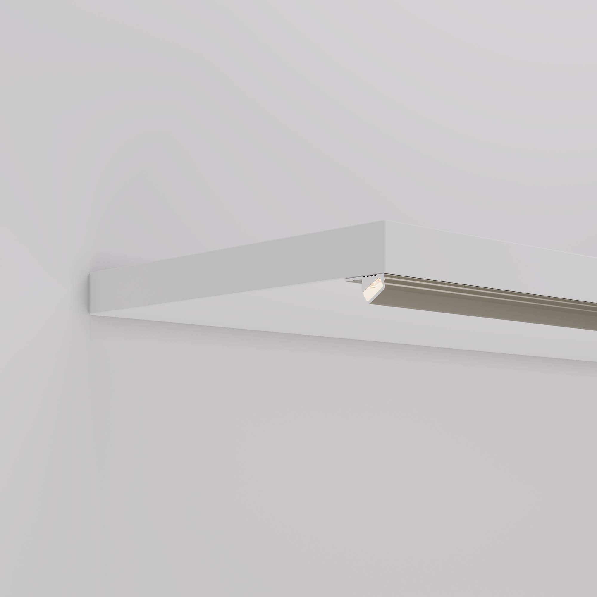 Алюминиевый профиль Arlight SL-MINI-SHELF-H9-2000 ANOD OLIVE GREY 038208