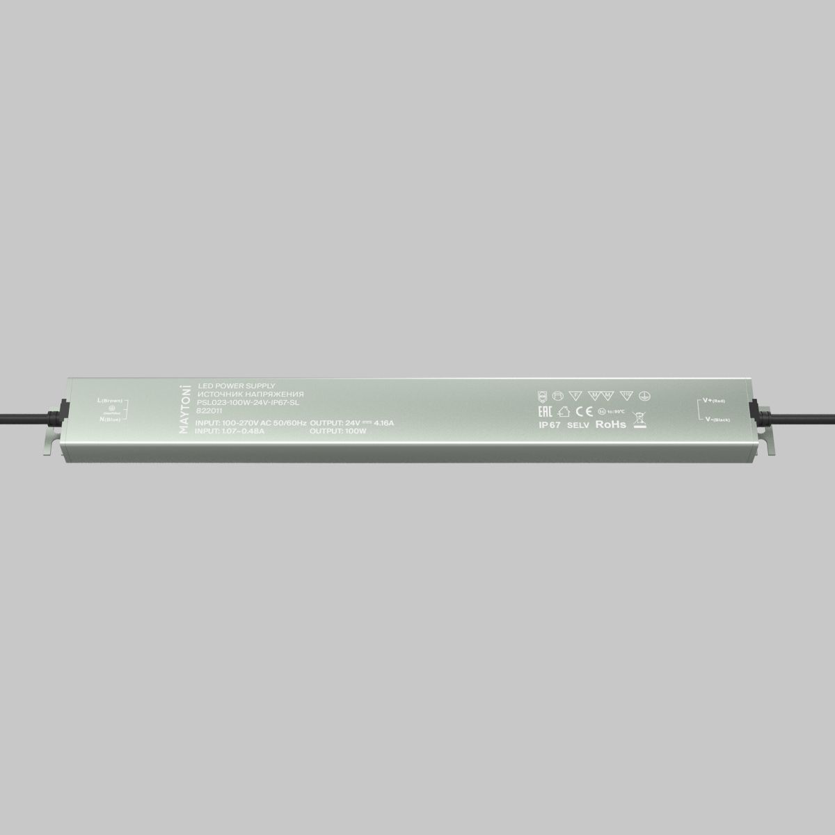 Блок питания Maytoni Led Strip PSL023 24В 100Вт IP 67 822011