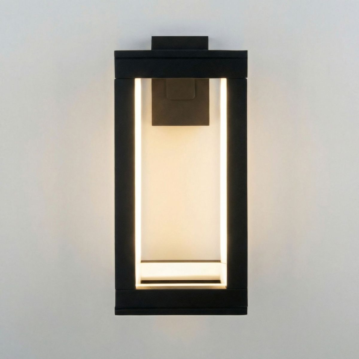 Уличный настенный светильник Elektrostandard Frame 1527 TECHNO LED черный 4690389219108 a072090