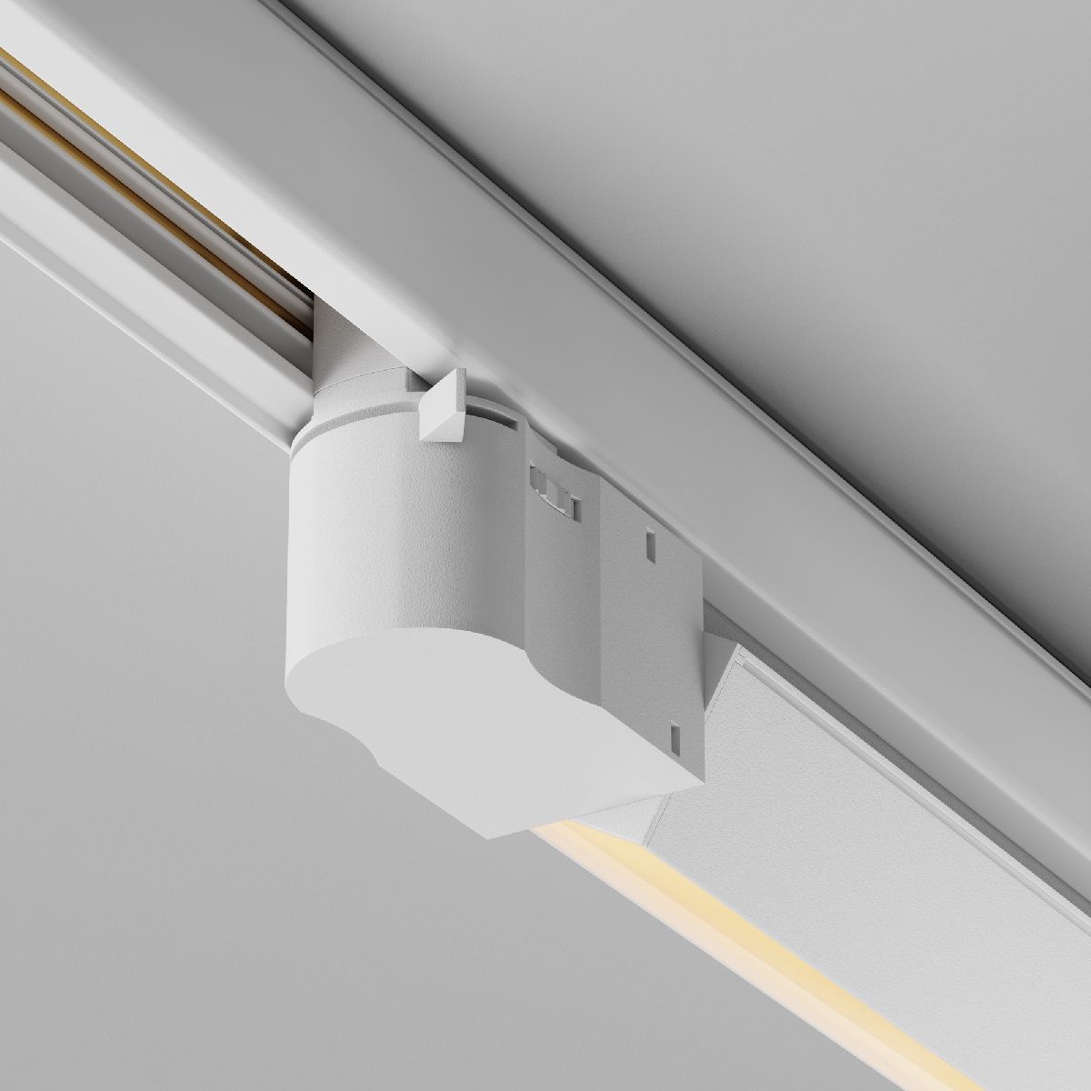 Трековый трехфазный светильник Maytoni Basis TR196-3-10W2.7K-W