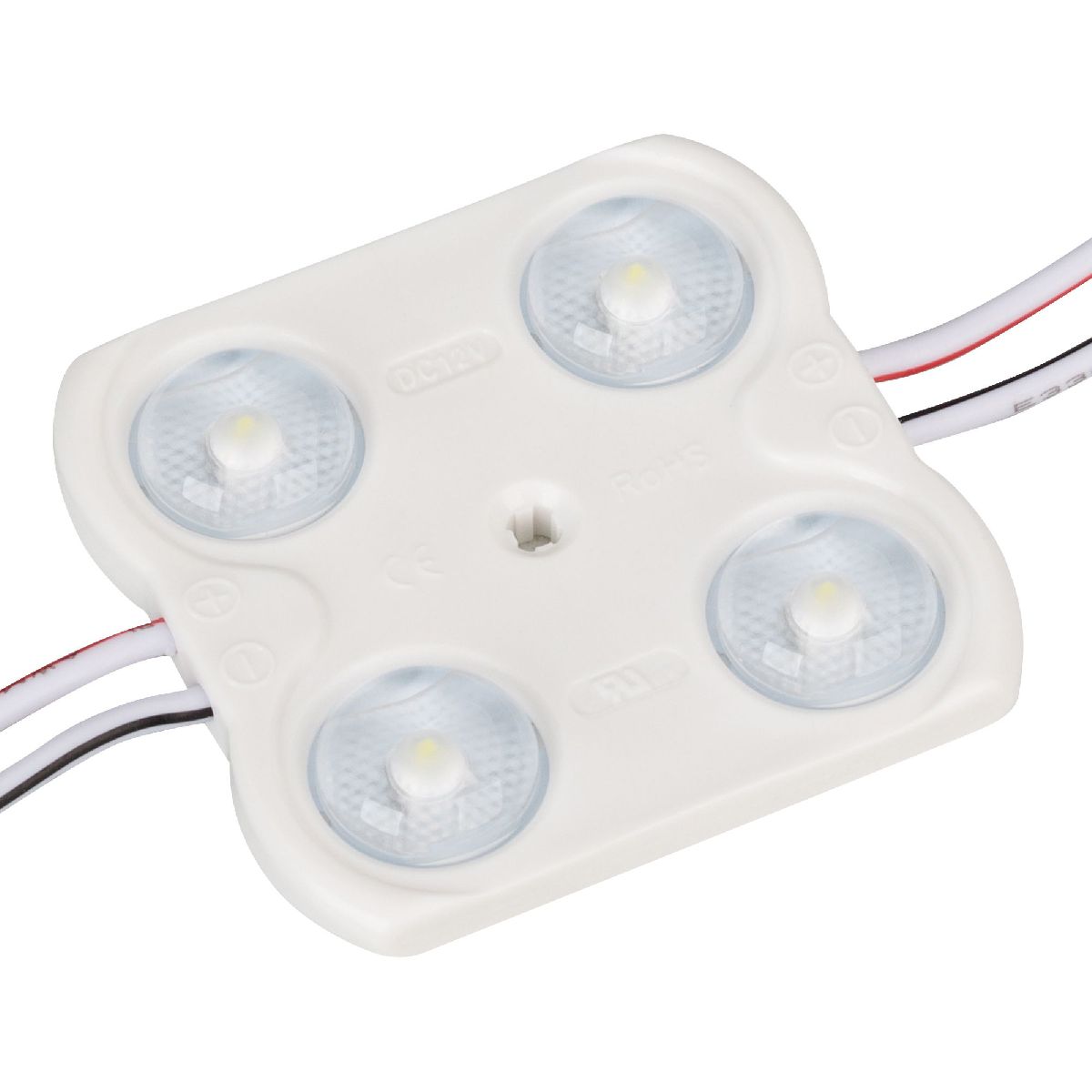 Модуль герметичный Arlight CRAFT-2835-4-12V Warm 170deg (45x43mm, 1.6W, IP65) 029682(1)