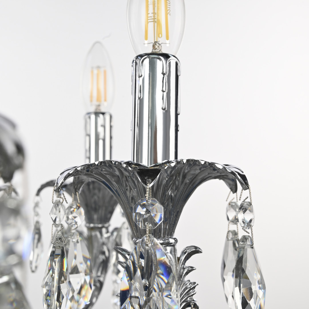 Подвесная люстра Bohemia Ivele Crystal AL79101/10/250 B Ni