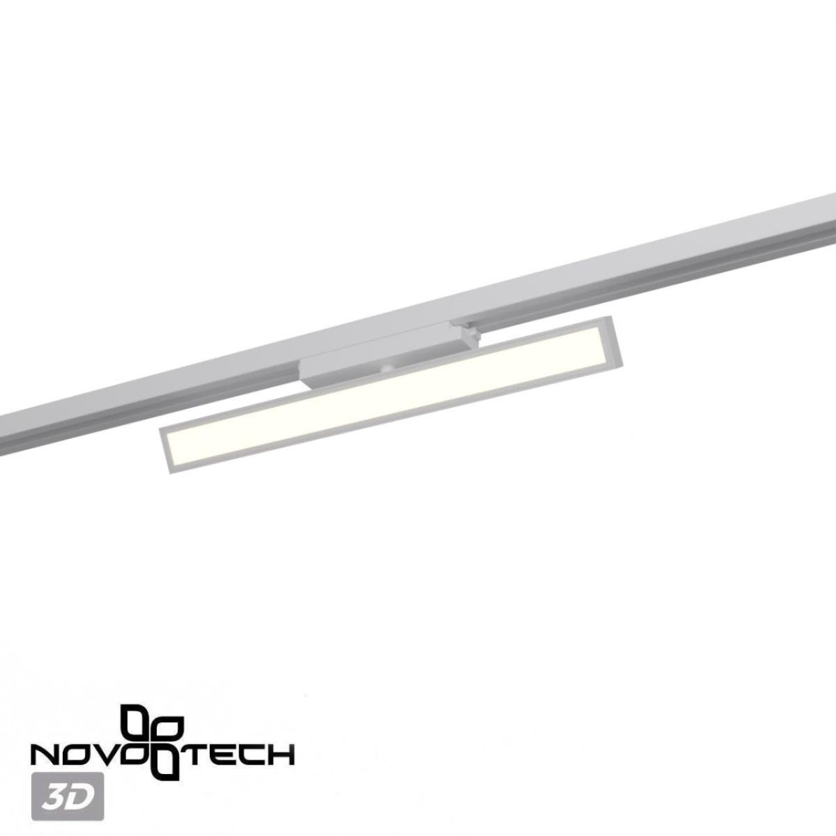 Трековый однофазный светильник с переключателем цв. температуры Novotech Port Stratus 359776