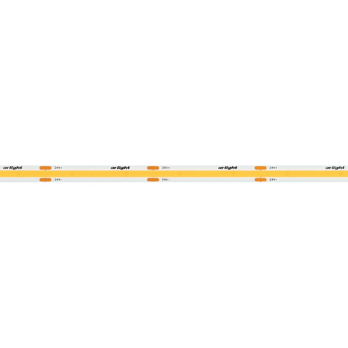 Светодиодная лента Arlight COB-X480-8mm 24V Warm3500 (8 W/m, IP20, CSP, 5m) 044575