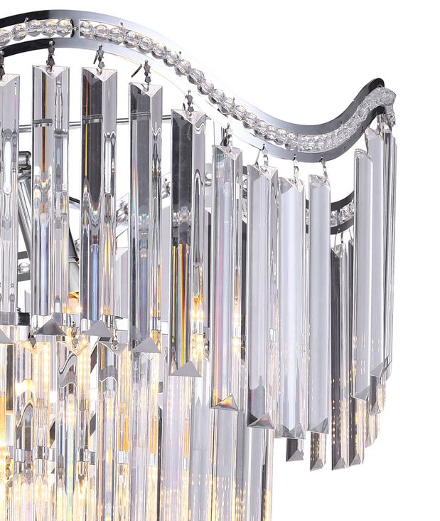 Подвесная люстра Natali Kovaltseva ANGEL 81429/8C CHROME