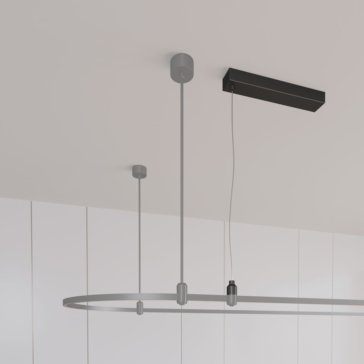 Потолочный короб Arlight ART-APRIORI-POWER-BOX-UP-L5000 (BK) (IP20 Металл) 049344