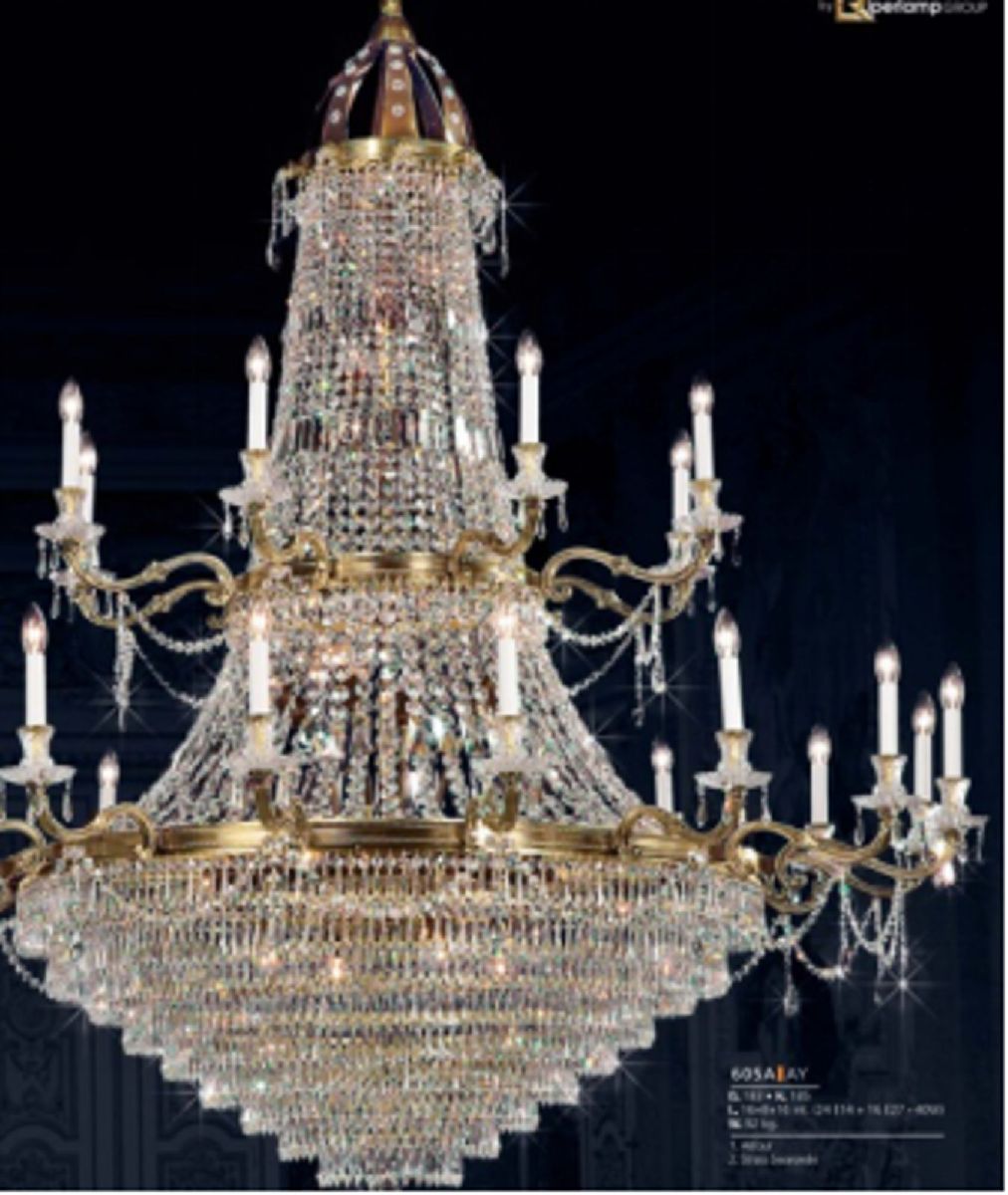 Подвесная люстра Maytoni Palace DIA890-PL-42-G