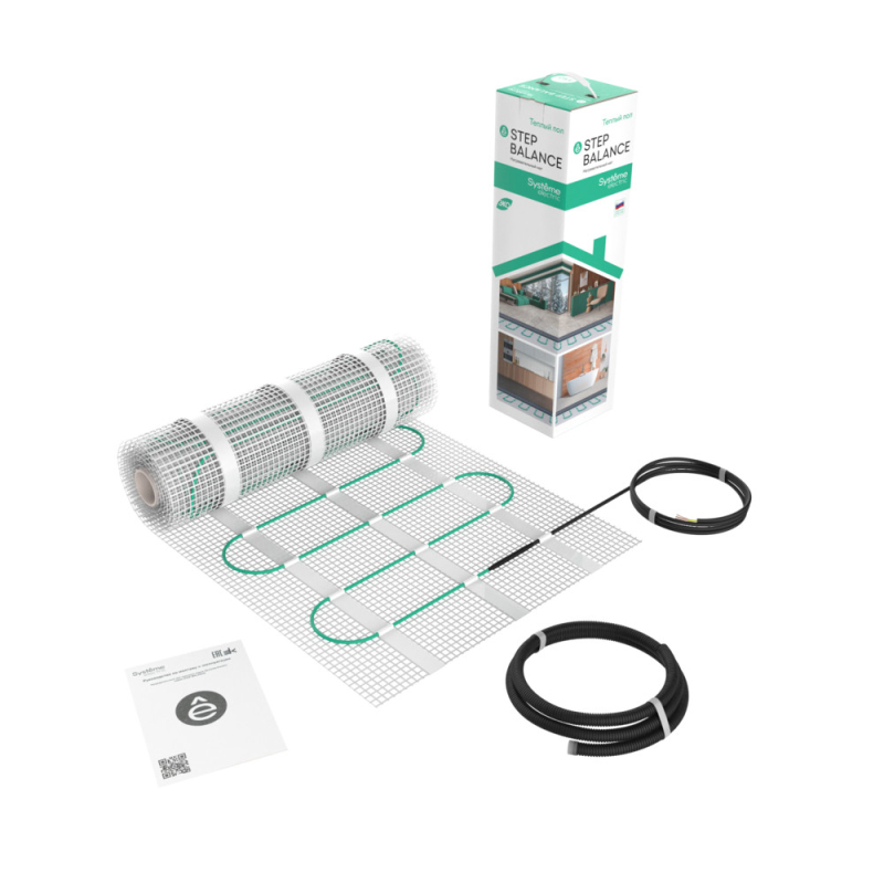 Мат нагревательный 150 Вт/м2, 900 Вт, 6 м2 Systeme Electric Step Balance SBM150060