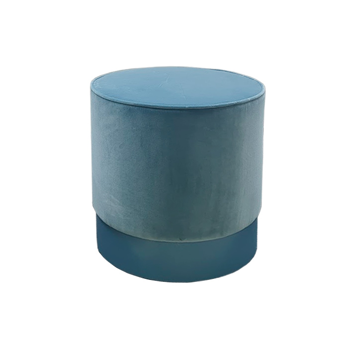 Oasis Otto Пуф ø40х h:42см., цвет: бархат T131D/Cobalto