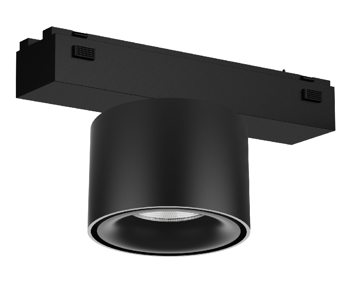 Трековый магнитный светильник iLedex Vision SMART 4825-049-D74-10W-60DG-BK