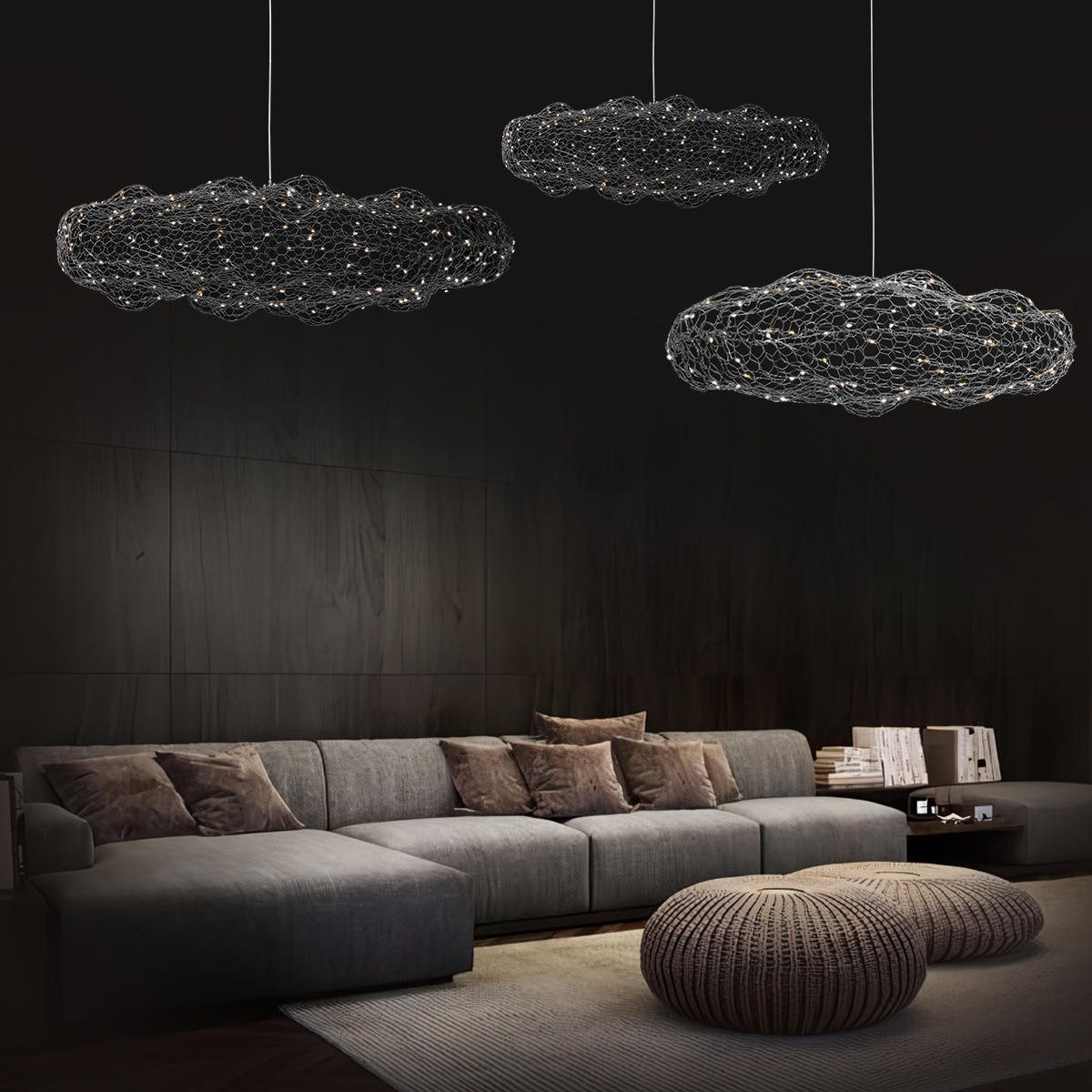 Подвесной светильник Loft IT Cloud 10247/350 Silver