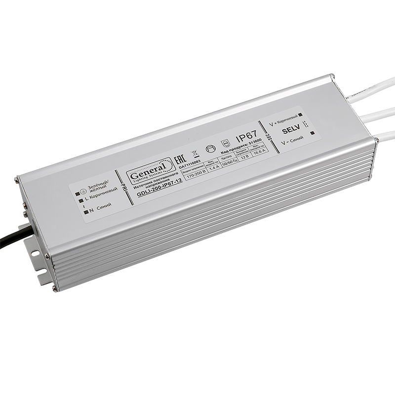 Драйвер General GDLI-200-IP67-24 519128