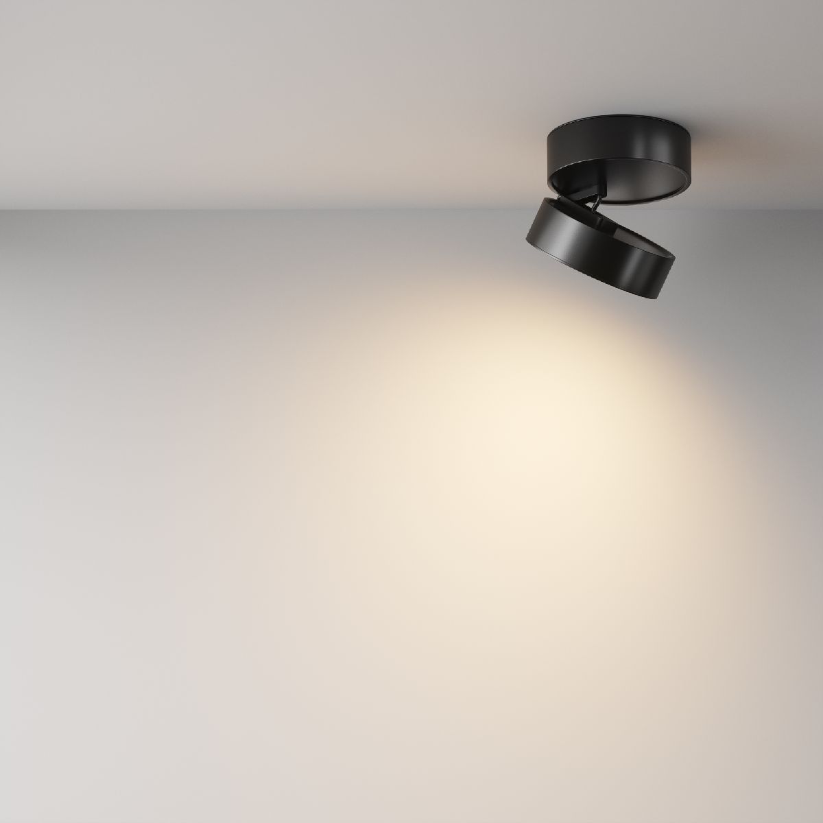 Накладной спот Maytoni Onda C024CL-18W3K-B-1