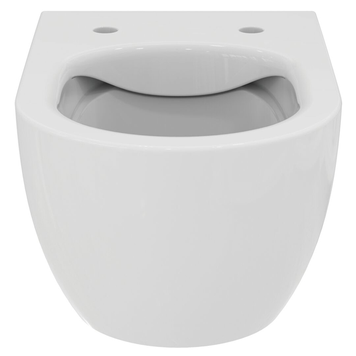 Ideal Standard Blend Curve Унитаз подвесной 54х36см., безободковый с технологией смыва RimLS+®, цвет: Euro White Ideal Plus