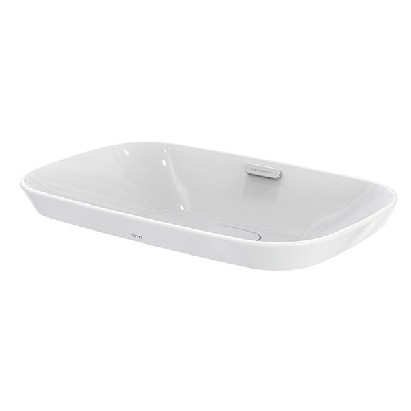 TOTO Neorest Раковина 74.6x44.8x17.3 см, без отв., CeFiONtect, цвет: белый