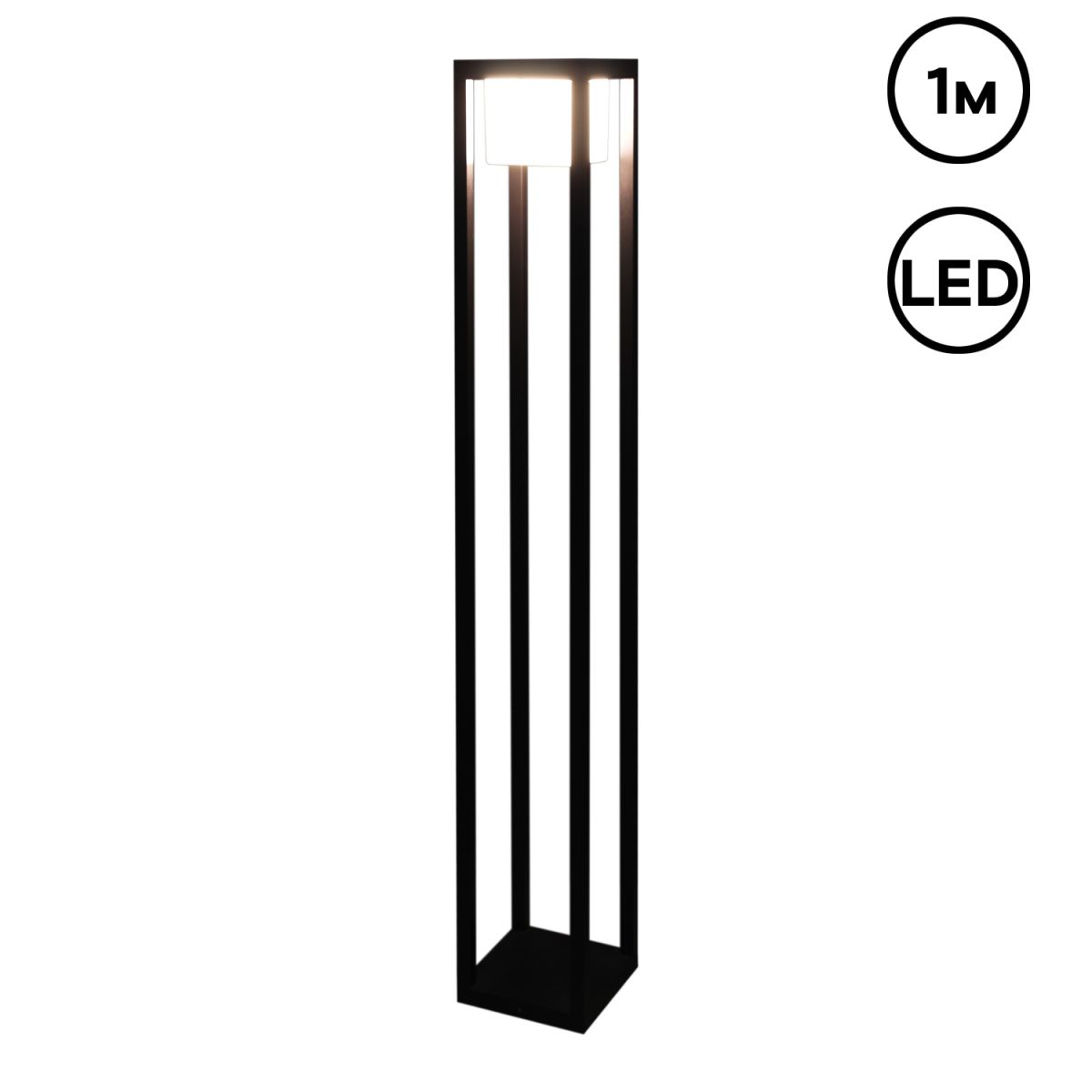 Ландшафтный светильник Reluce 09978-0.7-001JH 1,0M LED12W BK RLOS