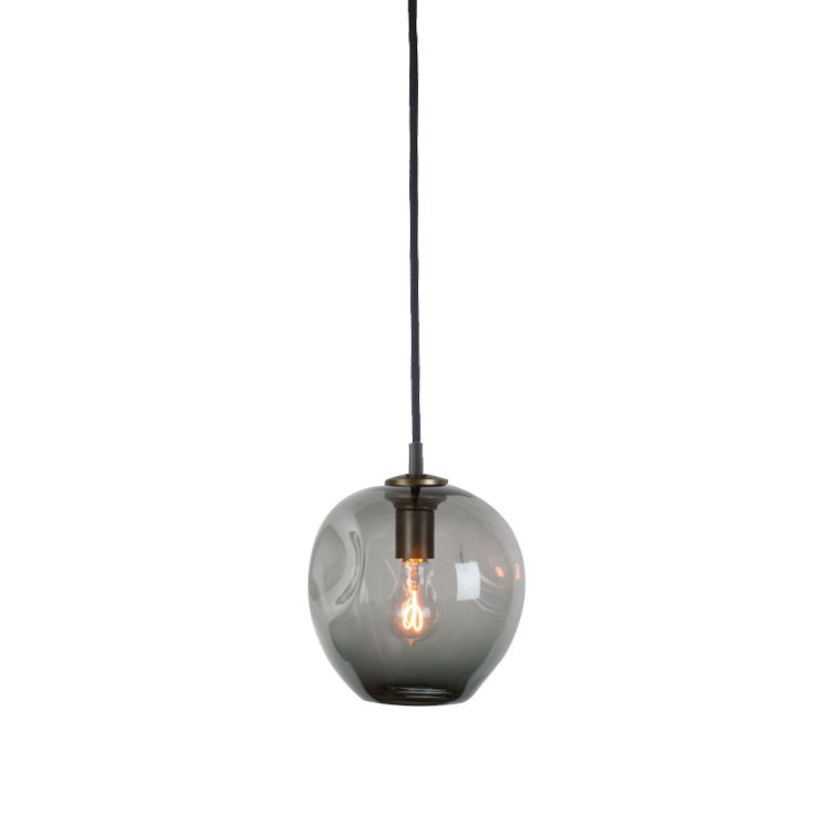 Подвесной светильник Delight Collection Bubble KG0579P-1 brass/smoky