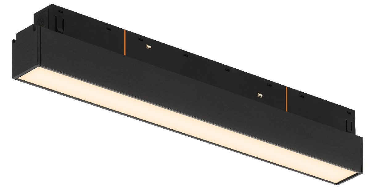 Трековый магнитный светильник iLedex Vision SMART 4822-001-L300-12W-110DG-BK