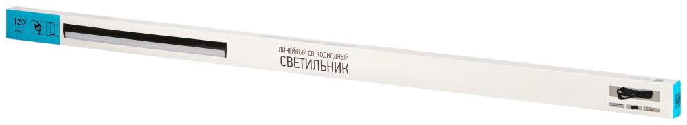 Линейный светильник Эра LLED-01-12W-4000-B Б0065557