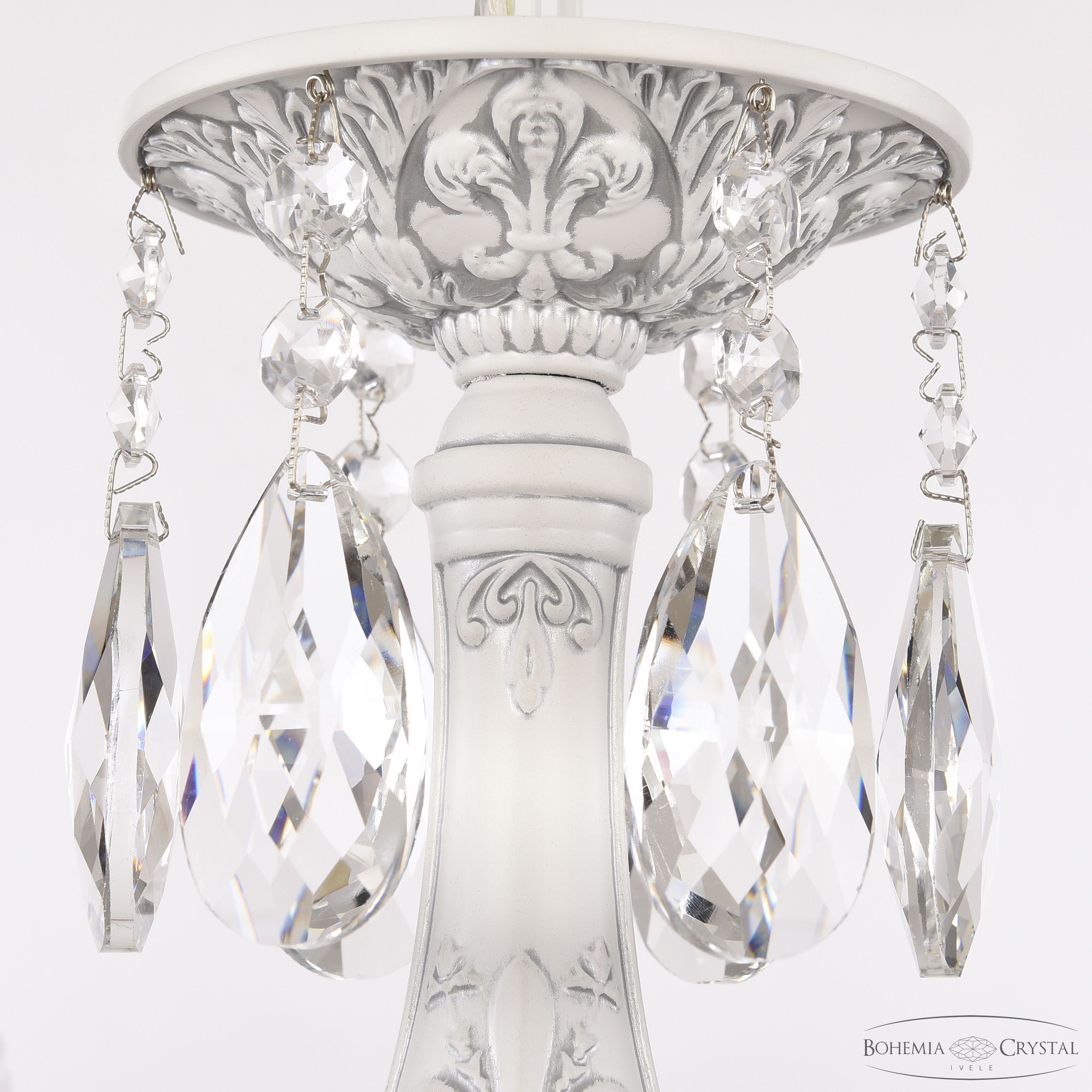 Подвесная люстра Bohemia Ivele Crystal AL79101/6/175 A WMN P Aquamarine/M-1H