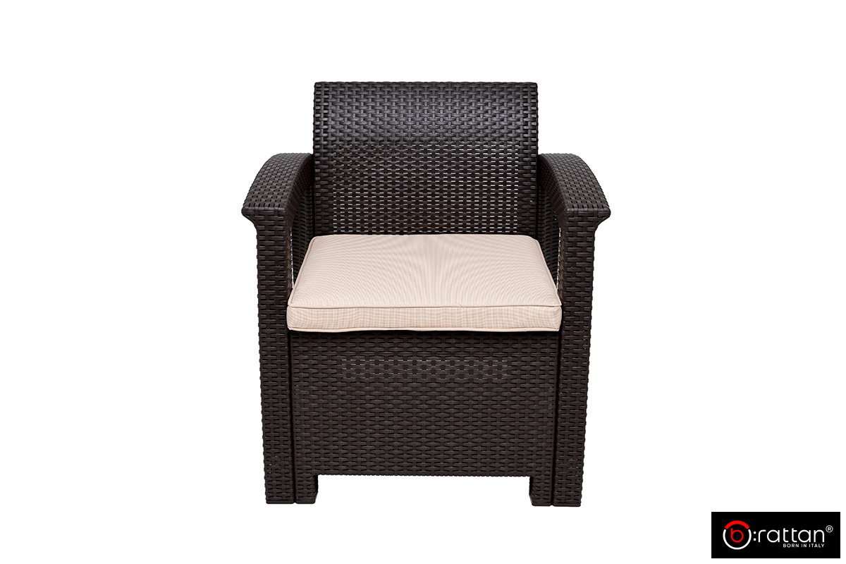 Комплект мебели Раттан Комфорт 4 / Rattan Comfort 4, венге