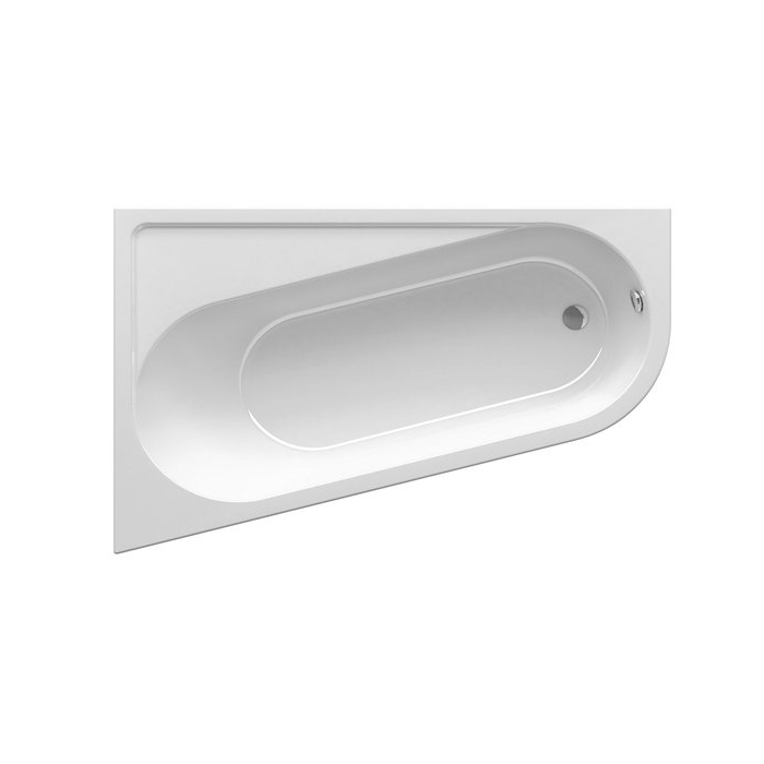 Ravak Chrome Ванна 160x105см., пристенная, акриловая, R, цвет: белый