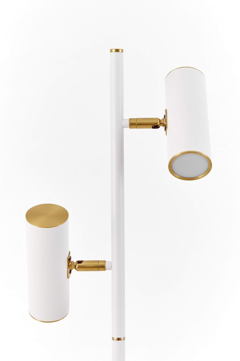 Торшер Lumina Deco Mira LDF 7731-2 WT+MD
